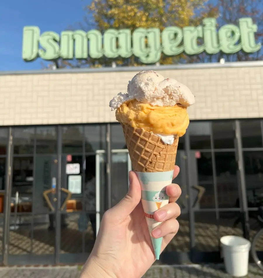 Isvaffel fra Ismageriet