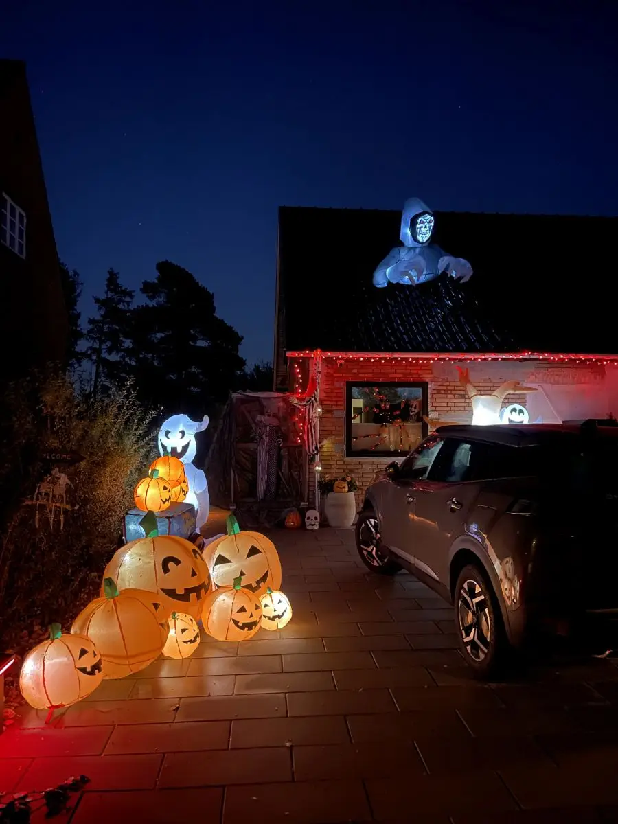 Forhave fuld af Halloween-uhygge