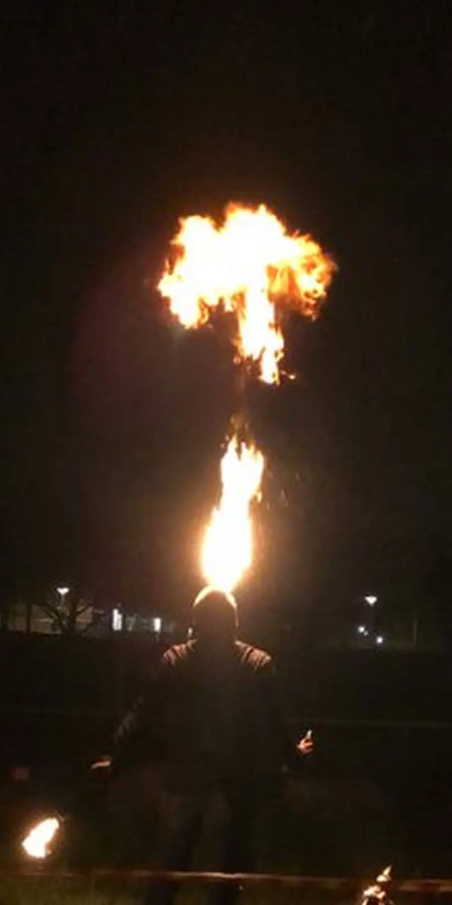 Pyromania disker op med ild på Cirkusmuseet til Halloween