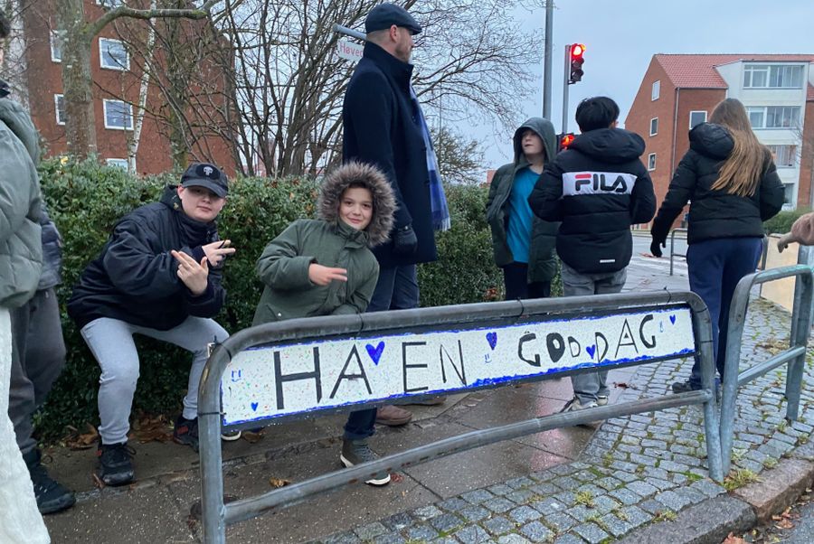 Skilt til Gungehusskolen