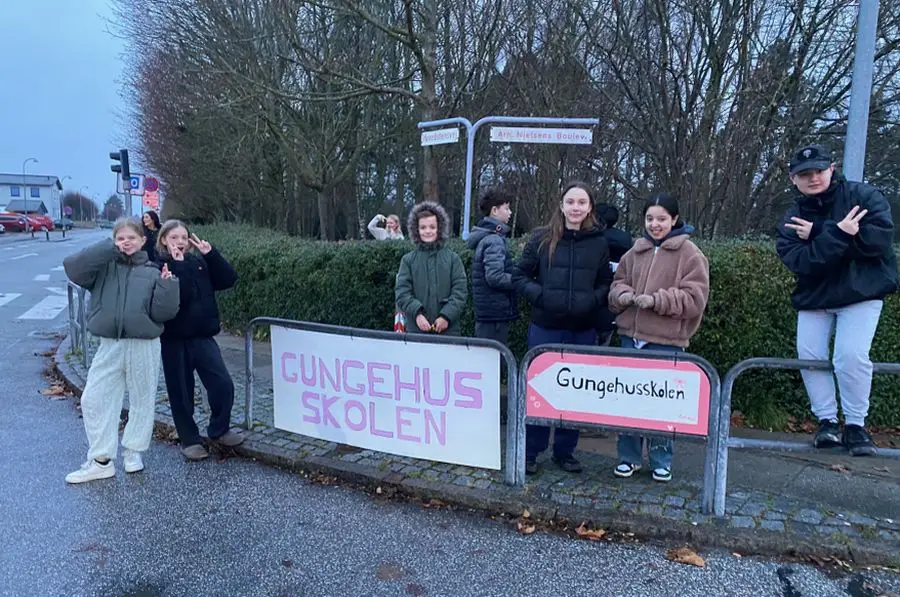 Civil ulydighed fra elever på Gungehusskolen i Hvidovre