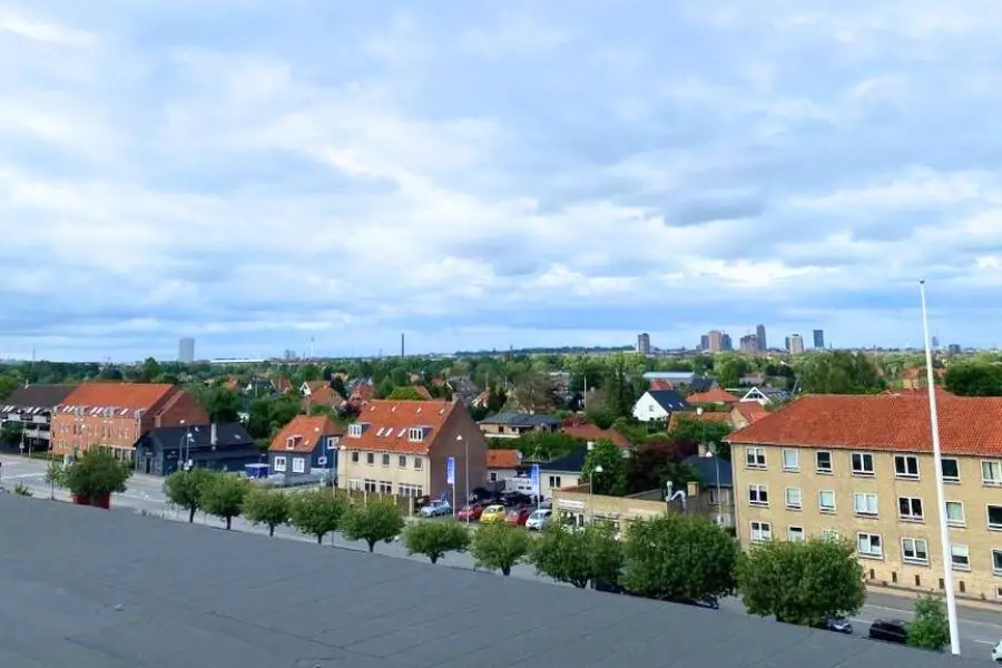 Risbjergkvarteret set fra Hvidovre Rådhus