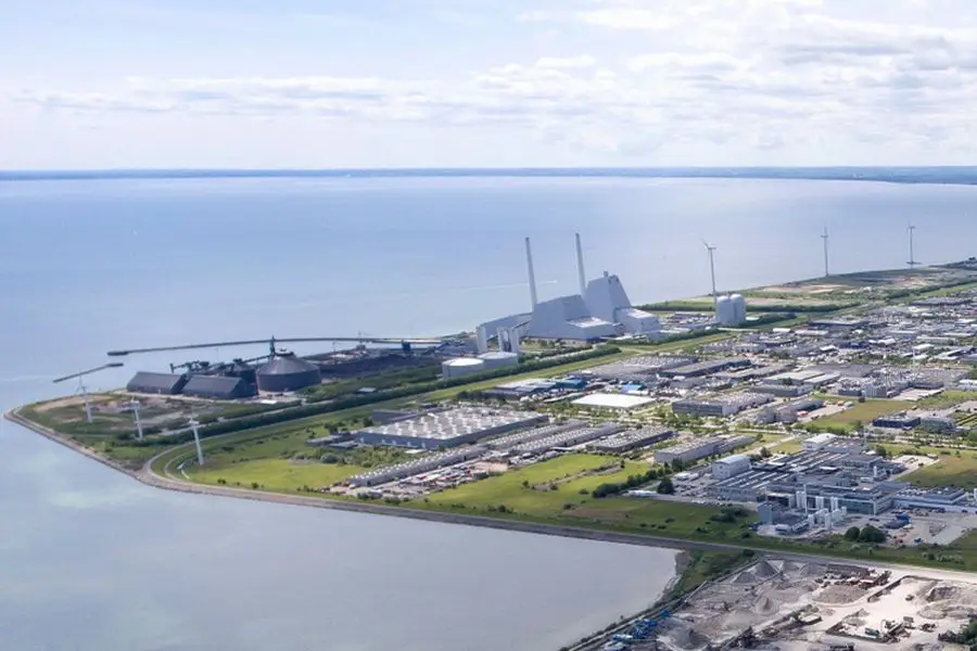 Området ved Avedøre Holme, hvor Hvidovre Kommune vil anlægge en landvinding