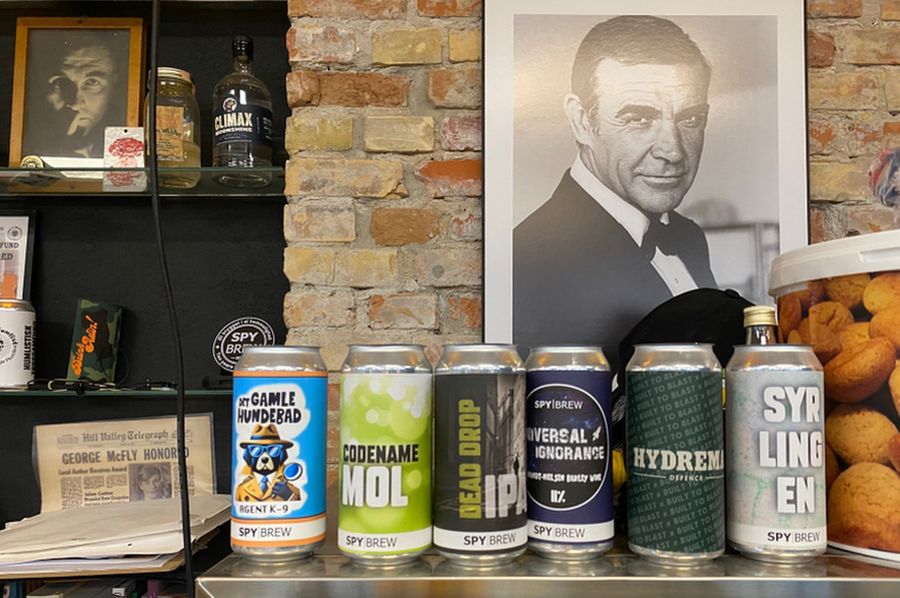 Øl i bryggeriet hos Spybrew i Hvidovre