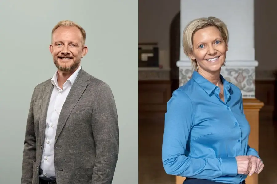 Anders Liltorp (S) og Charlotte Munch (DD)