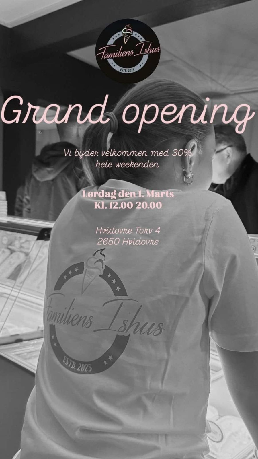 Familiens Ishus åbner 1. marts