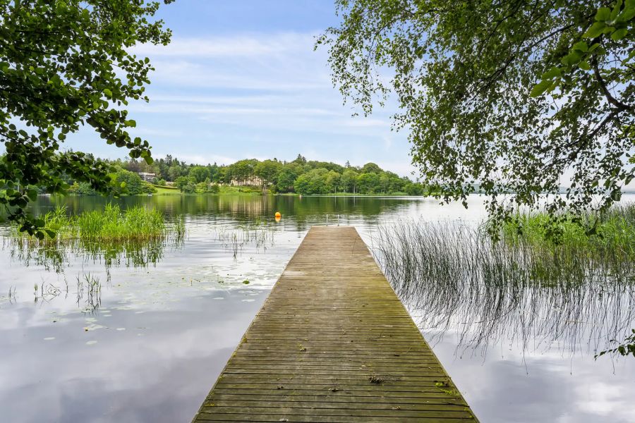 Udsigt fra Svejbæk Færgegård