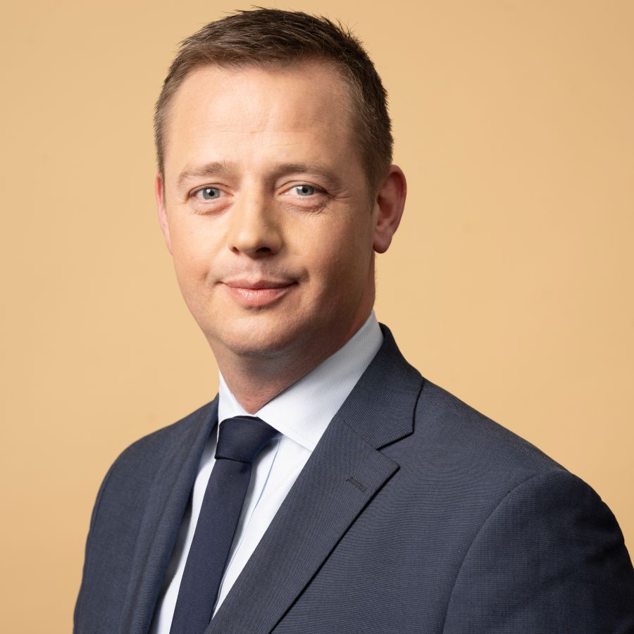 Transportmininster Thomas Danielsen (V), foto af Marie Hald