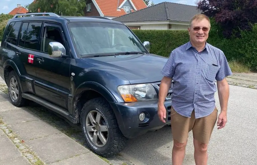 Pensionist Claus Vilhelmsen fra Hvidovre kører biler til Ukraine