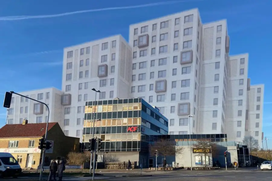 Netto-grunden i Hvidovre med nyt byggeri