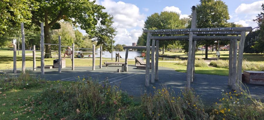 Træning ved Rebæk Sø