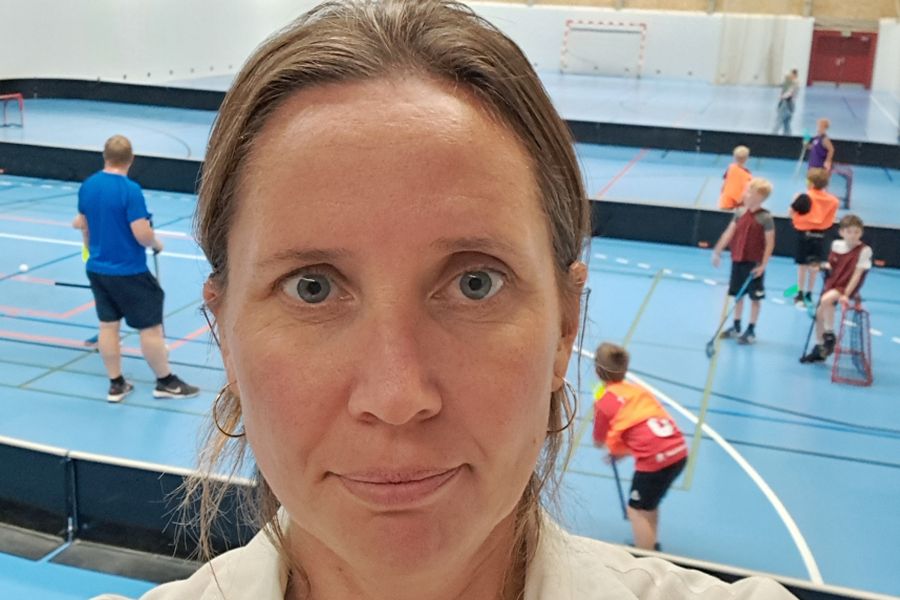 Marie Krabbe, formand for Hvidovre Attack Floorball Club i Hvidovre