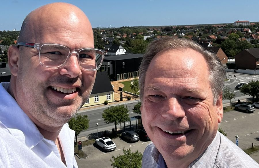 Jesper Hjelm og Søren Friis Trebbien