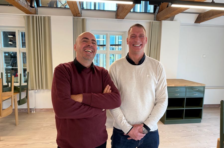 Amer Ahmad og Emil Breusch