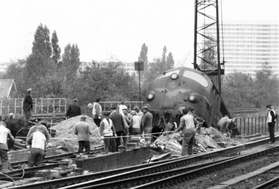 Togulykke ved Hvidovre Station 1974