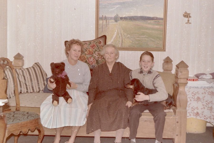 Familie i Hvidovre i 1950'erne