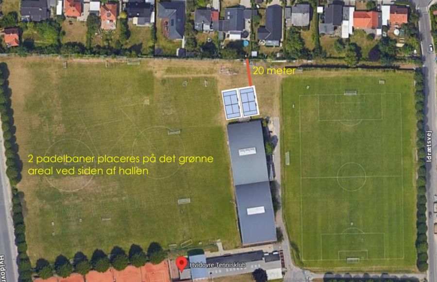 Padelbaner i Hvidovre