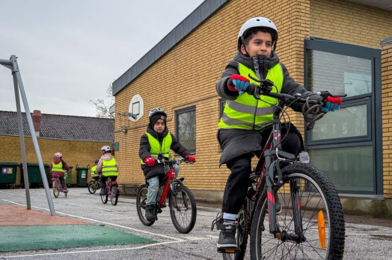 Frydenhøjskolens cykelbane