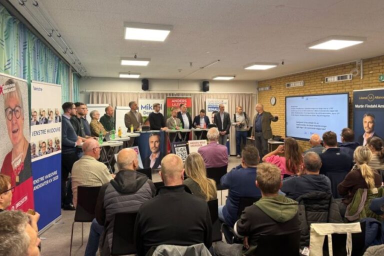 Politisk møde i Hvidovre