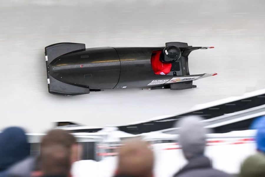 Maja Voigt i bobslæde