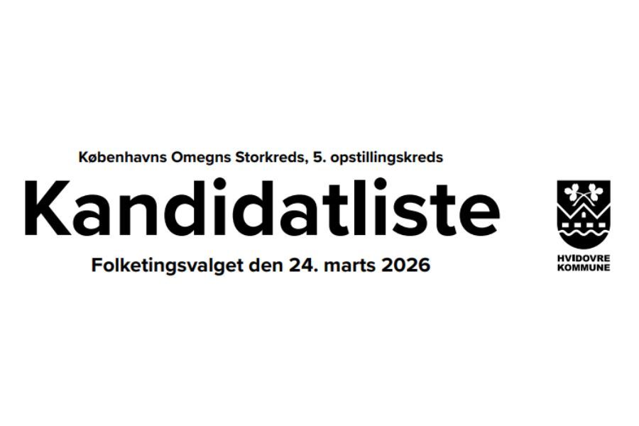 Kandidater til folketingsvalget