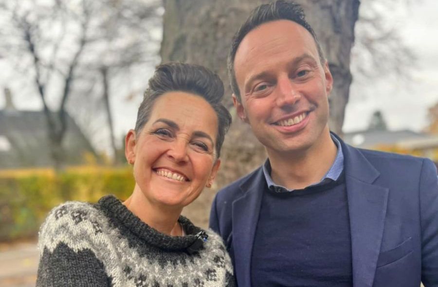 Pia Olsen Dyhr og Anders Wolf Frisdahl Andresen