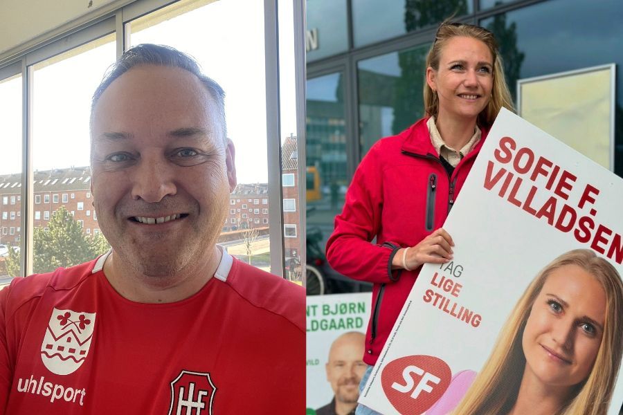 Mikkel Dencker og Sofie Falck Villadsen