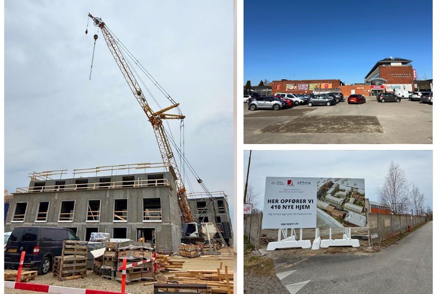 Tre byggeprojekter i Hvidovre