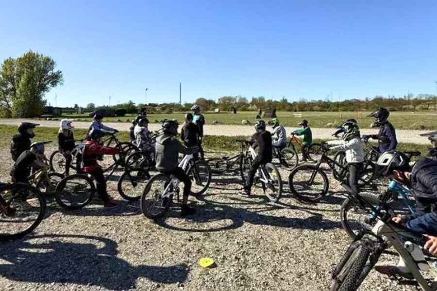 Cykelryttere i Hvidovre Trail