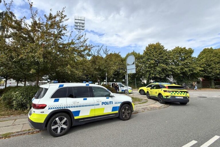 Politibil i Hvidovre