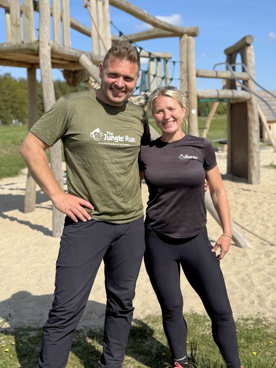 Thomas Lund og Janni Pedersen, Junglerun