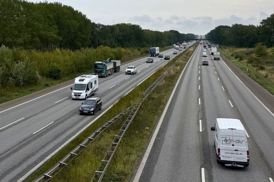 Amagermotorvejen ved Avedøre Holme